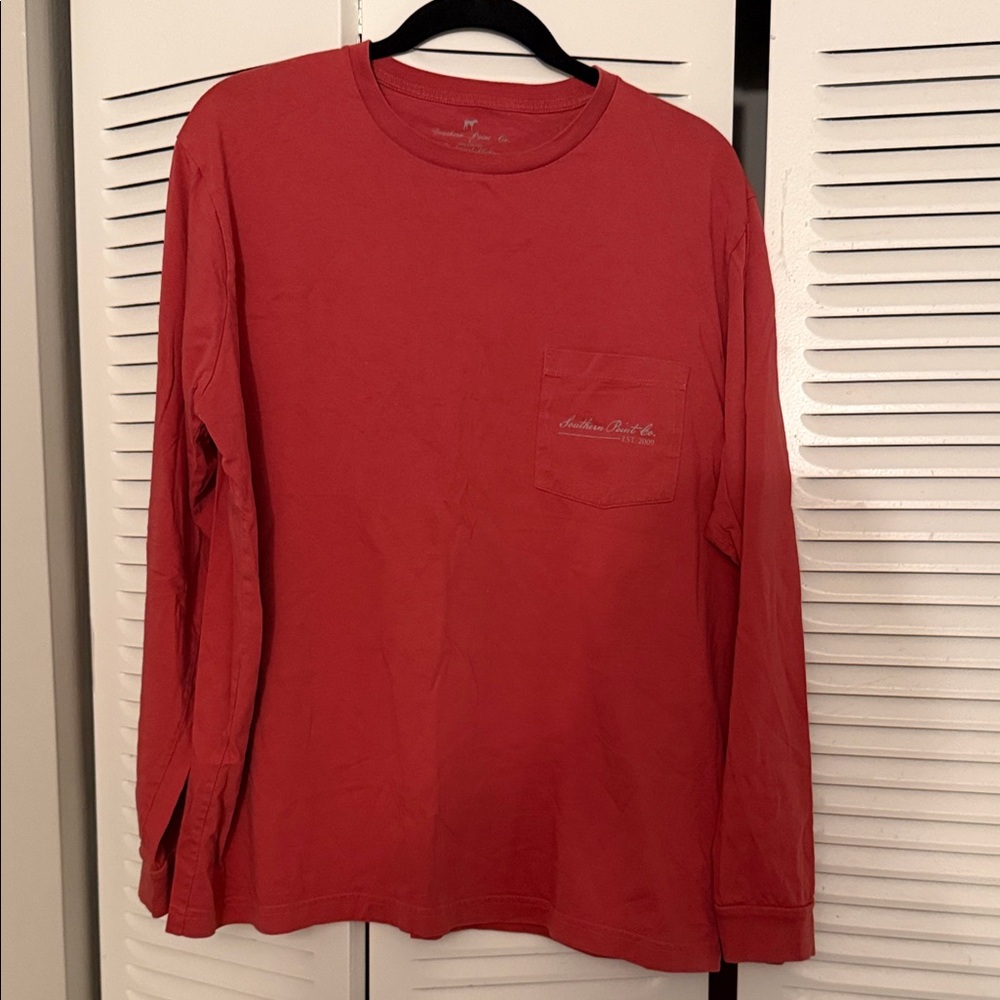 American Red Long Sleeve Tee